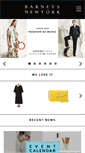 Mobile Screenshot of barneys.co.jp